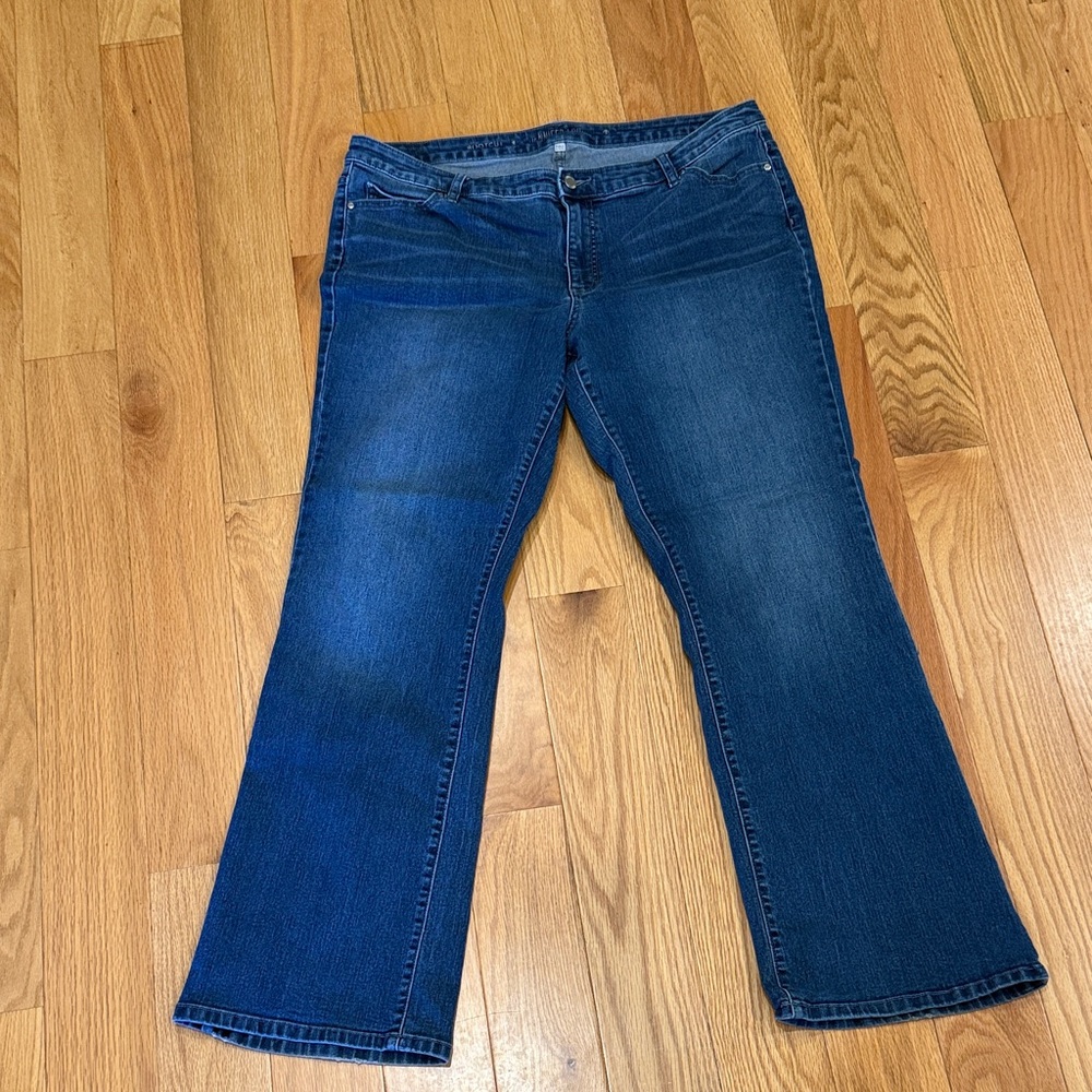 Jennifer Lopez Dark Blue Bootcut Jeans